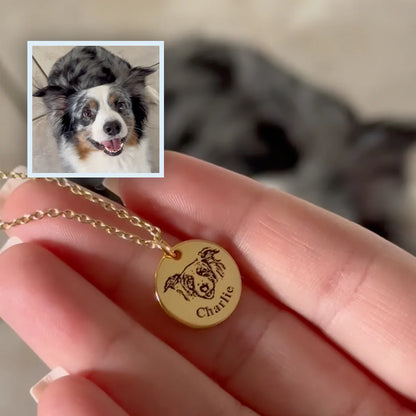 Pet Face Necklace